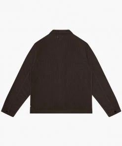 Knickerbocker - Corduroy Chore Shirt In Dark Grey Shirts&Overshirts