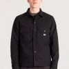 Shirts&Overshirts Knickerbocker - Heavyweight Flannel CPO Overshirt In Black