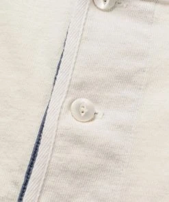 Freenote Cloth - 13 Ounce Henley - L/S White Tees