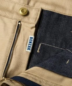 Bottoms Benzak - BC-01 Tapered Chino 10 Oz. Sand Military Twill