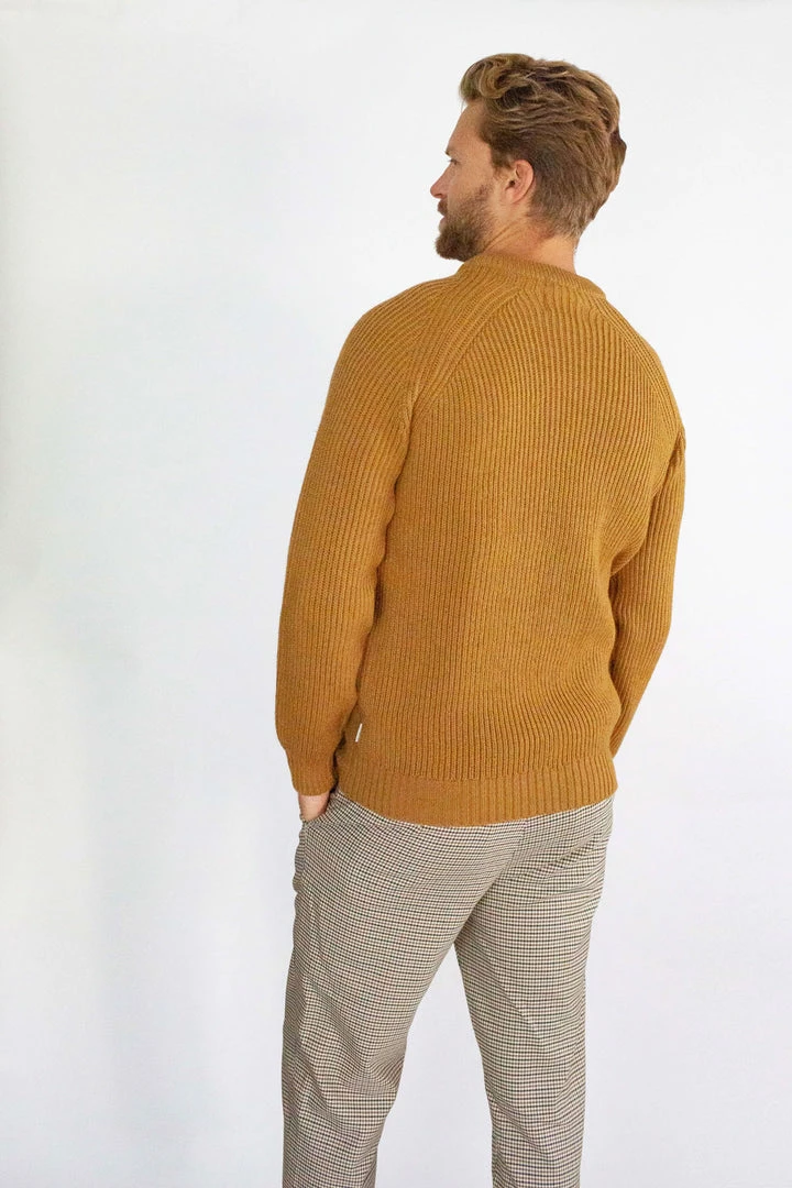 Peregrine - Ford Crew Jumper In Wheat 5 Peregrine - Ford Crew Jumper In Wheat