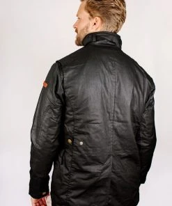 Outerwear&jackets Peregrine - Bexley Waxed Jacket In Black