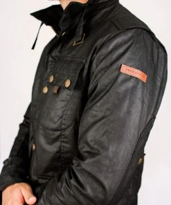 Outerwear&jackets Peregrine - Bexley Waxed Jacket In Black