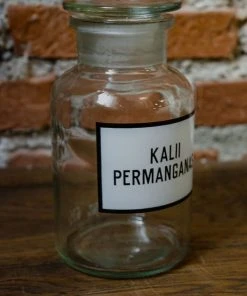 Antiques Antiques&Collectibles Vintage Large Apothecary Glass Jar - Pharmacy Bottle