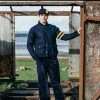 Peregrine - Harris Tweed Hemingway Jacket In Navy Outerwear&jackets