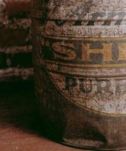 The Rugged Society Armour’s ShieldPure Lard Tin Bin Antiques&Collectibles