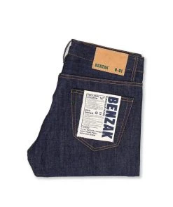 Benzak - B-01 SLIM 11.5 Oz. Natural Indigo Eco Denim New