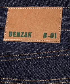 Benzak - B-01 SLIM 11.5 Oz. Natural Indigo Eco Denim New