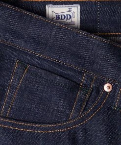 Benzak - B-01 SLIM 11.5 Oz. Natural Indigo Eco Denim New