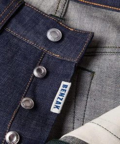 Benzak - B-01 SLIM 11.5 Oz. Natural Indigo Eco Denim New