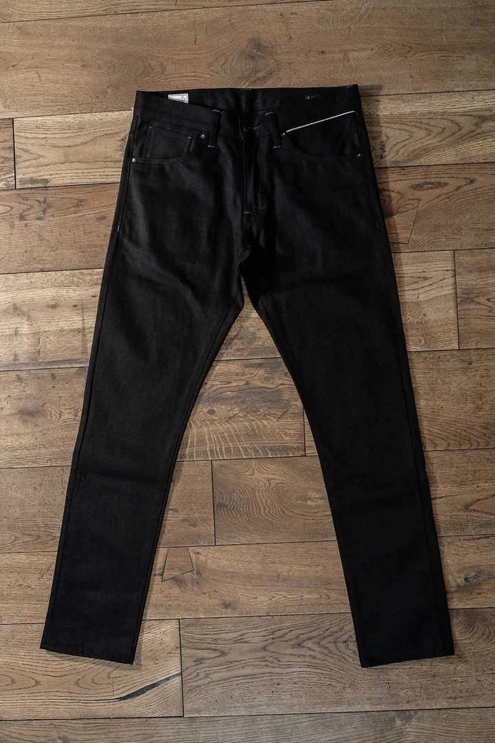 Benzak - B-01 SLIM 13 Oz. Black Selvedge Bottoms 4 Benzak - B-01 SLIM 13 Oz. Black Selvedge Bottoms