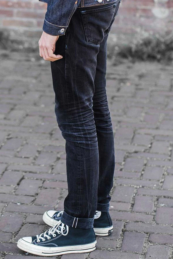 Benzak - B-01 SLIM 13 Oz. Black Selvedge Bottoms 3 Benzak - B-01 SLIM 13 Oz. Black Selvedge Bottoms