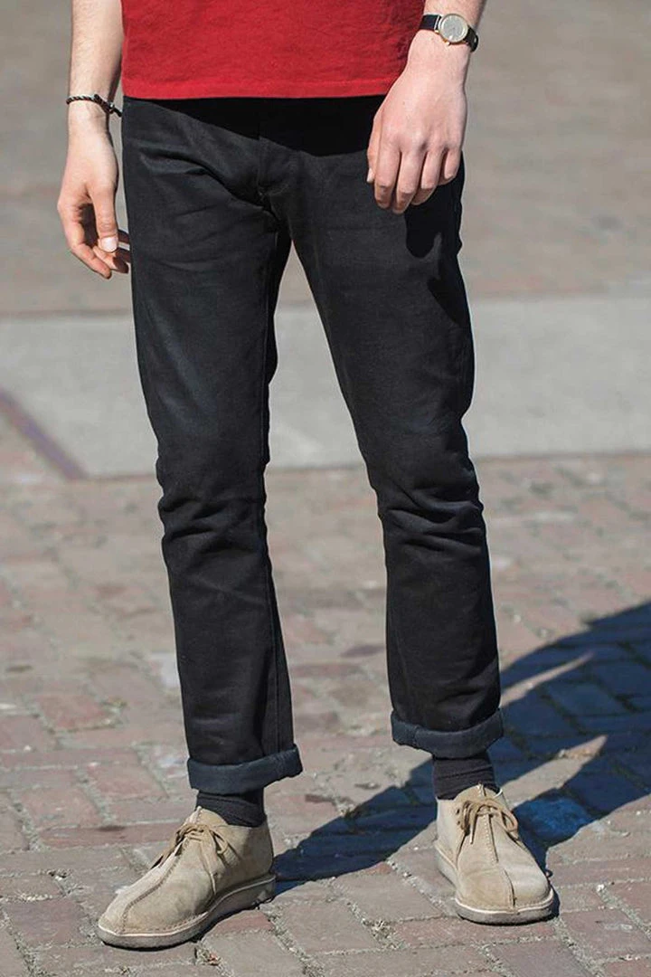 Benzak - B-01 SLIM 13 Oz. Black Selvedge Bottoms 9 Benzak - B-01 SLIM 13 Oz. Black Selvedge Bottoms