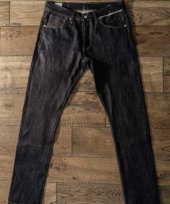 Benzak - B-01 SLIM 13 Oz. Brown Cotton Selvedge