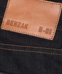 Benzak - B-01 SLIM 13 Oz. Brown Cotton Selvedge