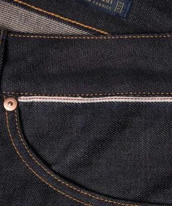 Benzak - B-01 SLIM 13 Oz. Brown Cotton Selvedge