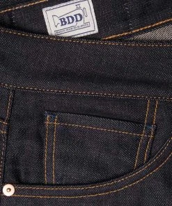 Benzak - B-01 SLIM 13 Oz. Brown Cotton Selvedge