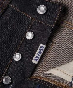 Benzak - B-01 SLIM 13 Oz. Brown Cotton Selvedge