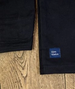 Bleu Blaton - Moleskin Worker Jacket In Blue Mechanic 12 Bleu Blaton - Moleskin Worker Jacket In Blue Mechanic