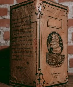 Antiques Antiques&Collectibles Early '900 Belladonna Leaves Pharmaceutical Tin By J. L. Hopkins Co. - New York