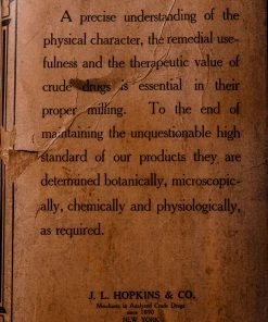 Antiques Antiques&Collectibles Early '900 Belladonna Leaves Pharmaceutical Tin By J. L. Hopkins Co. - New York