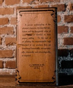 Antiques Antiques&Collectibles Early '900 Belladonna Leaves Pharmaceutical Tin By J. L. Hopkins Co. - New York