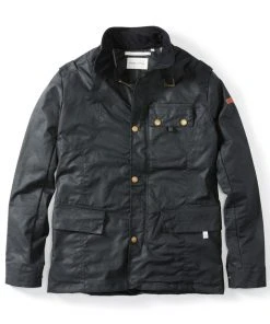 Outerwear&jackets Peregrine - Bexley Waxed Jacket In Black