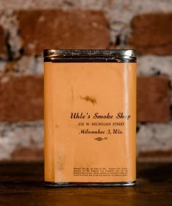 Antiques 1940's Uhle's Big Pete Pipe Mixture Pocket Tobacco Tin Antiques&Collectibles