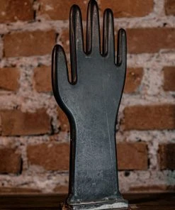 Antiques Industrial Black Ceramic Hand / Glove Mold Antiques&Collectibles