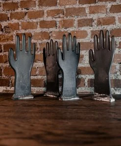 Antiques Industrial Black Ceramic Hand / Glove Mold Antiques&Collectibles 9 Antiques Industrial Black Ceramic Hand / Glove Mold Antiques&Collectibles