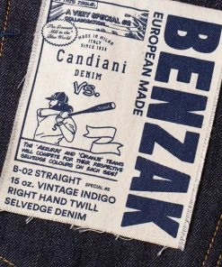 Benzak - B-02 STRAIGHT Special #2 15 Oz. Vintage Indigo Selvedge