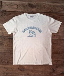 Tees Knickerbocker - Bulldog T-shirt In Milk