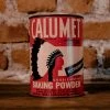 Antiques Antiques&Collectibles Vintage Calumet Baking Powder Tin