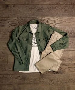 Bottoms Benzak - BC-01 Tapered Chino 10 Oz. Sand Military Twill