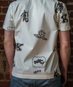 Knickerbocker - ? Camp Shirt In White Shirts&Overshirts