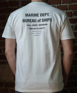 Tees Workware - Ships Tee - White