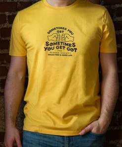 Tees The Rugged Society - Sometimes You Get, Sometimes You Get Got Tee - Yellow
