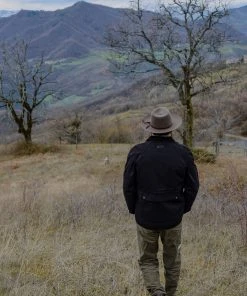 Outerwear&jackets Knickerbocker - Heavy Twill Raglan Hunting Jacket In Black