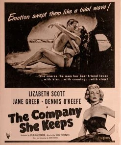 Antiques 1951 LIFE Magazine The Company She Keeps Movie Advertisement Antiques&Collectibles