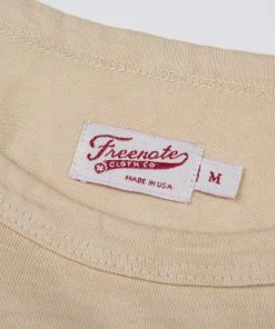 Tees Freenote Cloth - 9 Ounce Pocket Tee - Cream