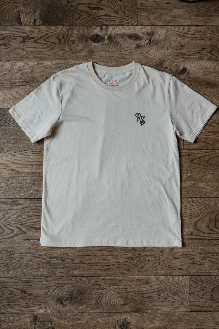 New The Rugged Society - Bad Temper - Heavy 220 G/M² Natural Raw Organic Cotton Tee 4 New The Rugged Society - Bad Temper - Heavy 220 G/M² Natural Raw Organic Cotton Tee