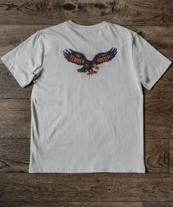 New The Rugged Society - Bad Temper - Heavy 220 G/M² Natural Raw Organic Cotton Tee