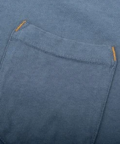 Freenote Cloth - 9 Ounce Pocket Tee - Faded Blue