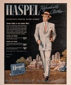Antiques 1950 HASPEL Clothes Original Magazine Ad - New Orleans Antiques&Collectibles 9 Antiques 1950 HASPEL Clothes Original Magazine Ad - New Orleans Antiques&Collectibles