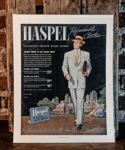 Antiques 1950 HASPEL Clothes Original Magazine Ad - New Orleans Antiques&Collectibles 8 Antiques 1950 HASPEL Clothes Original Magazine Ad - New Orleans Antiques&Collectibles