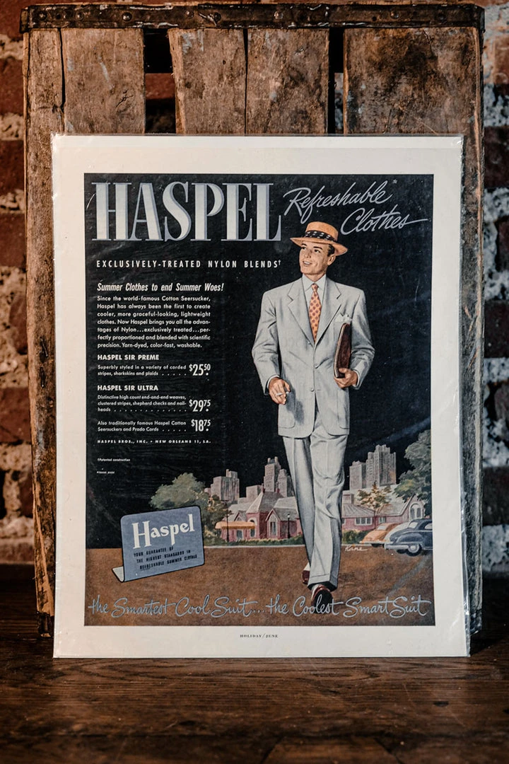 Antiques 1950 HASPEL Clothes Original Magazine Ad - New Orleans Antiques&Collectibles 5 Antiques 1950 HASPEL Clothes Original Magazine Ad - New Orleans Antiques&Collectibles