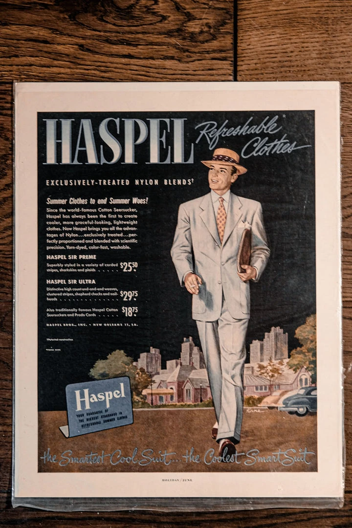 Antiques 1950 HASPEL Clothes Original Magazine Ad - New Orleans Antiques&Collectibles 3 Antiques 1950 HASPEL Clothes Original Magazine Ad - New Orleans Antiques&Collectibles