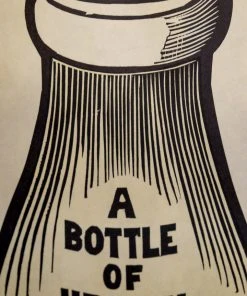 Antiques Antiques&Collectibles Rare 1950's Hood's Milk Vintage Paper Advertising Sign