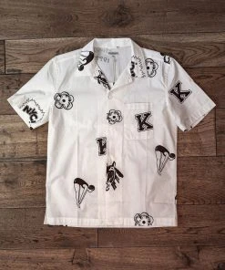Knickerbocker - ? Camp Shirt In White Shirts&Overshirts