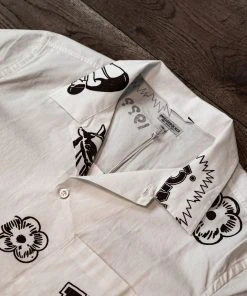 Knickerbocker - ? Camp Shirt In White Shirts&Overshirts